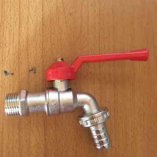 Vòi cấp nước máy giặt Vòi gạt nước ren 15 Khoá gạt
