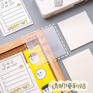 🍀set 50 tờ giấy note trong suốt🍀