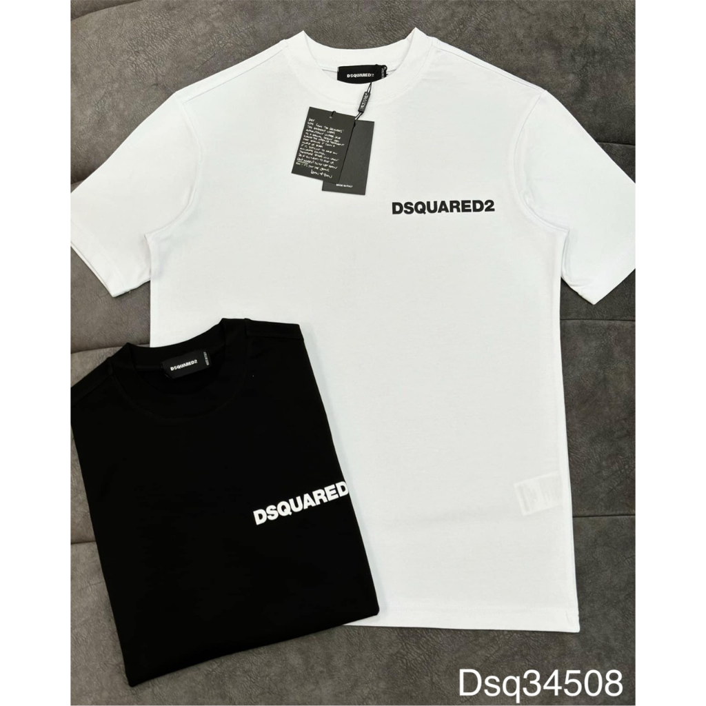 Áo Phông DSQ Nam Nữ 100% Cotton Cao Cấp Tag Mag Gấu Siêu To