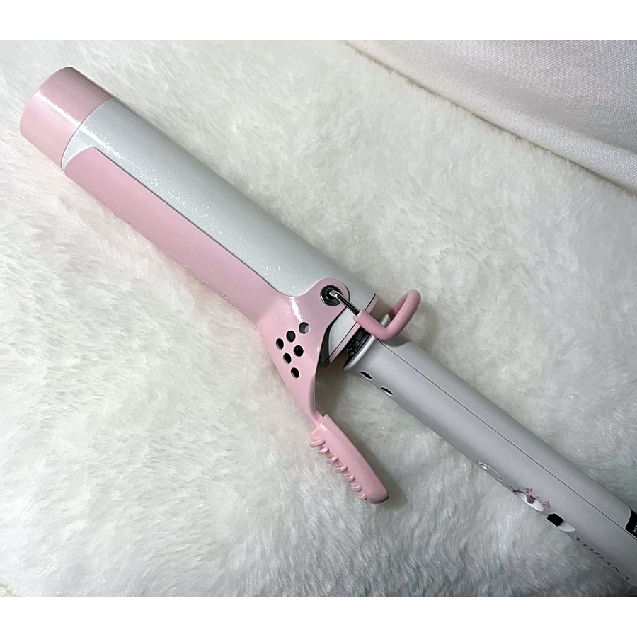 VODANA Máy uốn tóc 36mm Glam wave curling iron Strawberry Cream Hàn Quốc