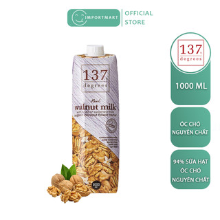 Sữa Hạt ÓC CHÓ Nguyên Chất   - Hộp 1000ml