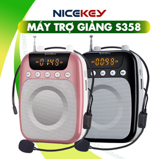 Máy trợ giảng không dây, có dây SHIDU SD-S358, Âm lượng lớn 10w, Bảo Hành 12 Tháng