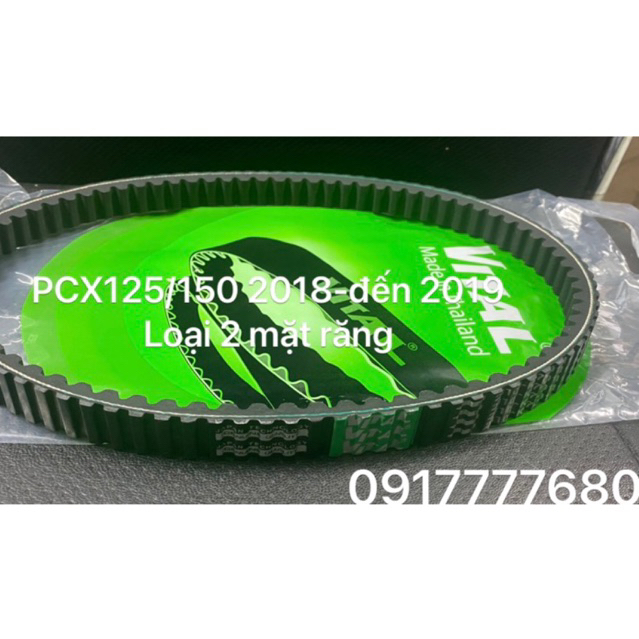 Dây curoa Pcx 150 2018 2019 2020 Mã K97 CHÍNH HÃNG VITAL THÁI LAN