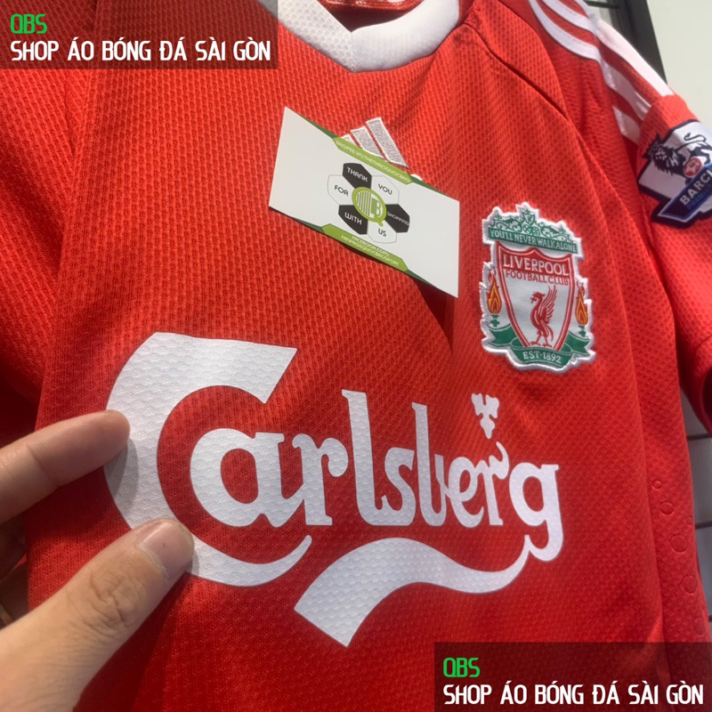 Bộ áo bóng đá LIVERPOOL Sân Nhà mùa 2008