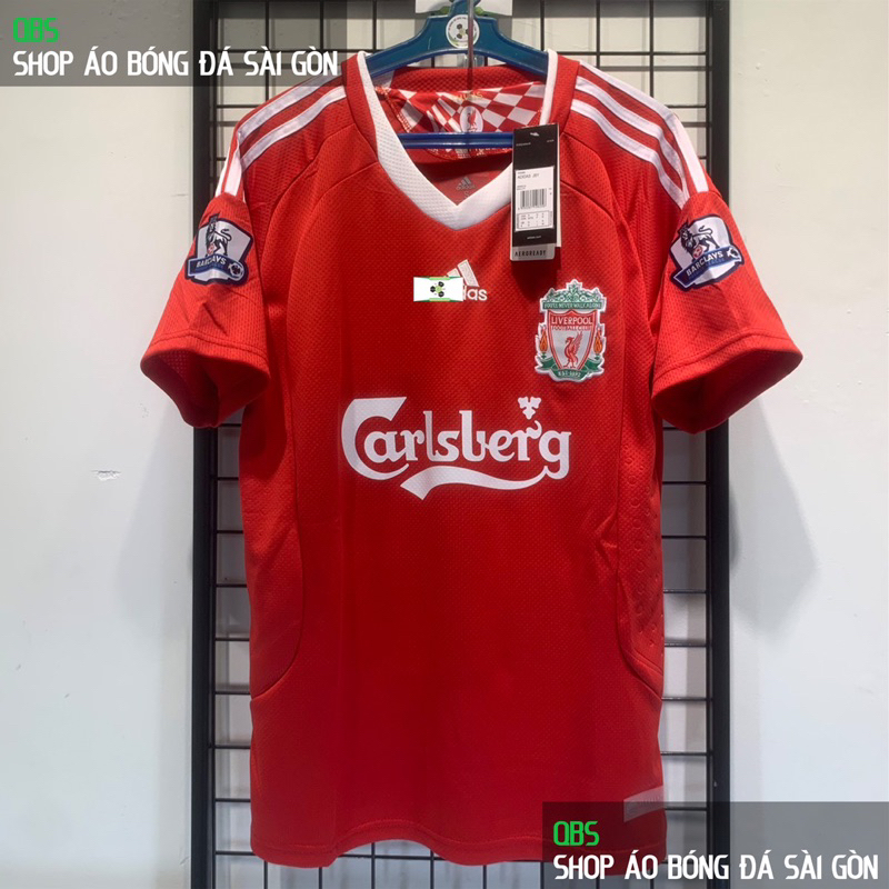 Bộ áo bóng đá LIVERPOOL Sân Nhà mùa 2008