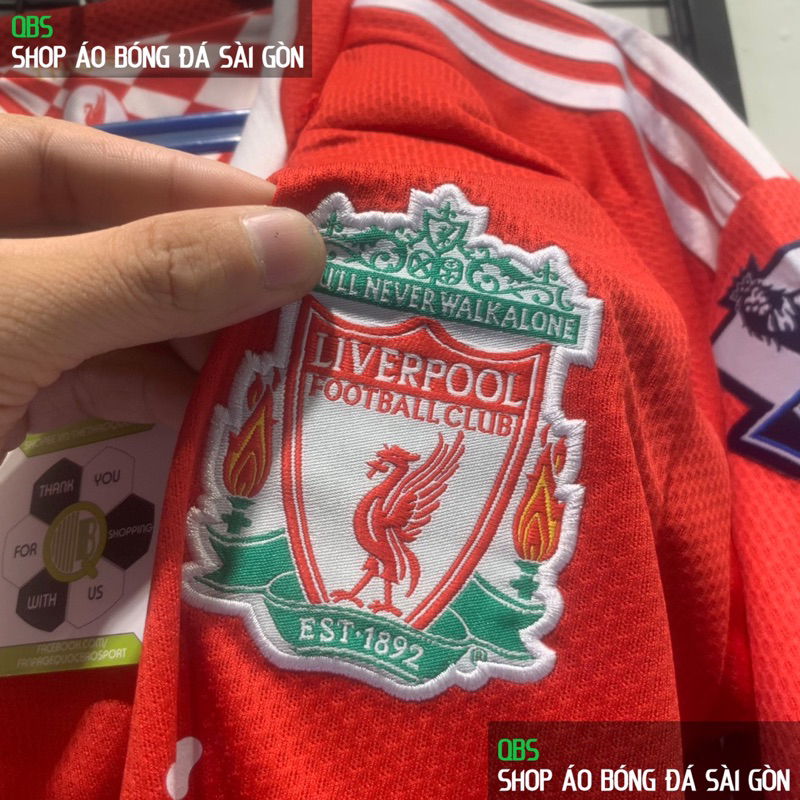Bộ áo bóng đá LIVERPOOL Sân Nhà mùa 2008