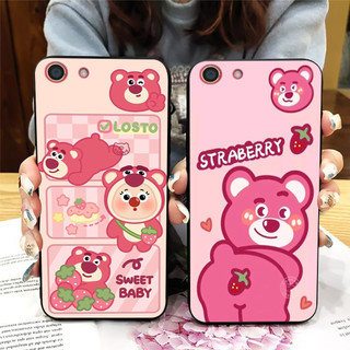 Ốp lưng oppo f1S / oppo f3 / oppo f3 lite / oppo f3 plus in hình gấu dâu siêu cute,dễ thương