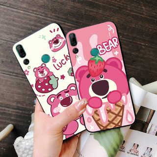 Ốp lưng huawei y9 prime 2019 / huawei y9 2019 / huawei y8s in hình gấu dâu siêu cute,dễ thương