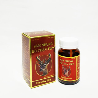 Sâm Nhung Bổ Thận Tw2 - Bổ Thận Tráng Dương Tăng Cường Sinh Lực - Không Lo Thận Yếu, Đau Lưng, Tiểu Đêm Tw3 - Lọ 30 Viên
