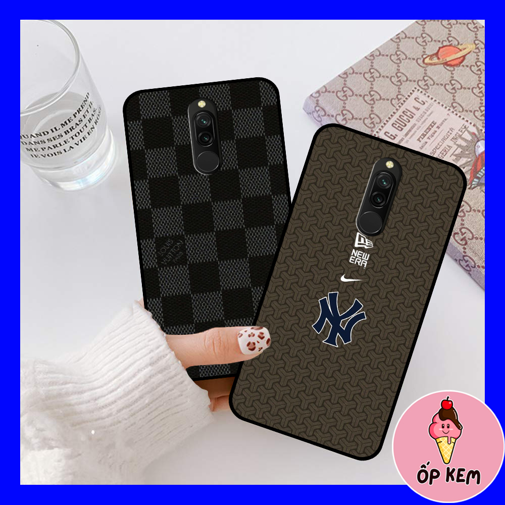 Ốp Xiaomi Redmi 8 In Hình Họa tiết thương hiệu cực hot