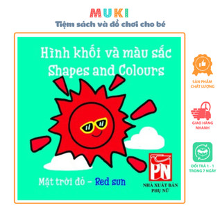Đồ chơi sách vải hình khối nhiều màu sắc (Q12) - dạy nhận biết cho bé từ 0-1 tuổi