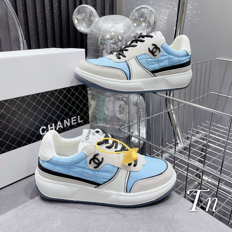 Giày Thể Thao Cha.neo Đế Bằng Hàng Fullbox - CERIHOUSE