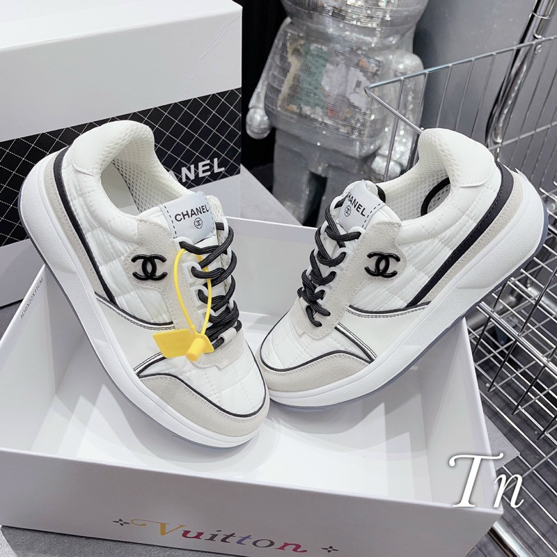 Giày Thể Thao Cha.neo Đế Bằng Hàng Fullbox - CERIHOUSE