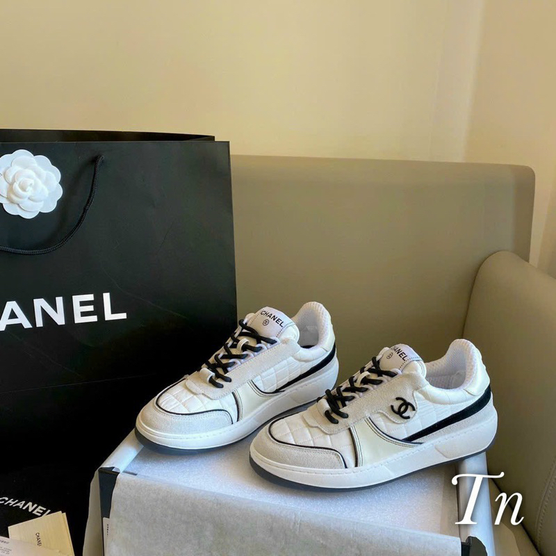 Giày Thể Thao Cha.neo Đế Bằng Hàng Fullbox - CERIHOUSE