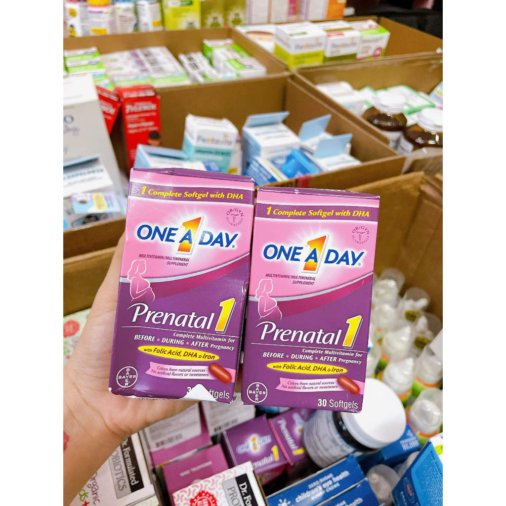 Viên uống vitamin tổng hợp cho mẹ bầu One A Day Women’s
