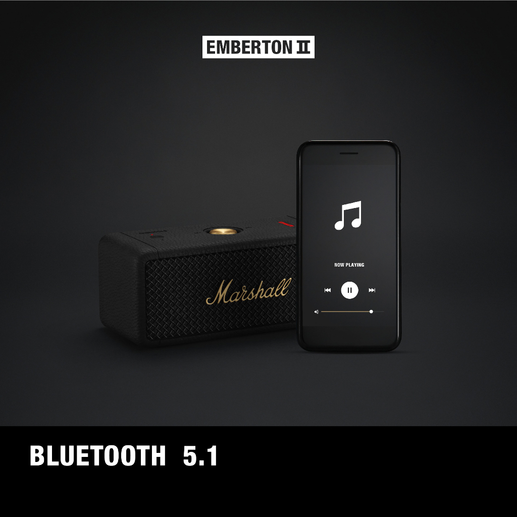 Marshall Emberton Loa bluetooth di động Loa không dây chất lượng cao