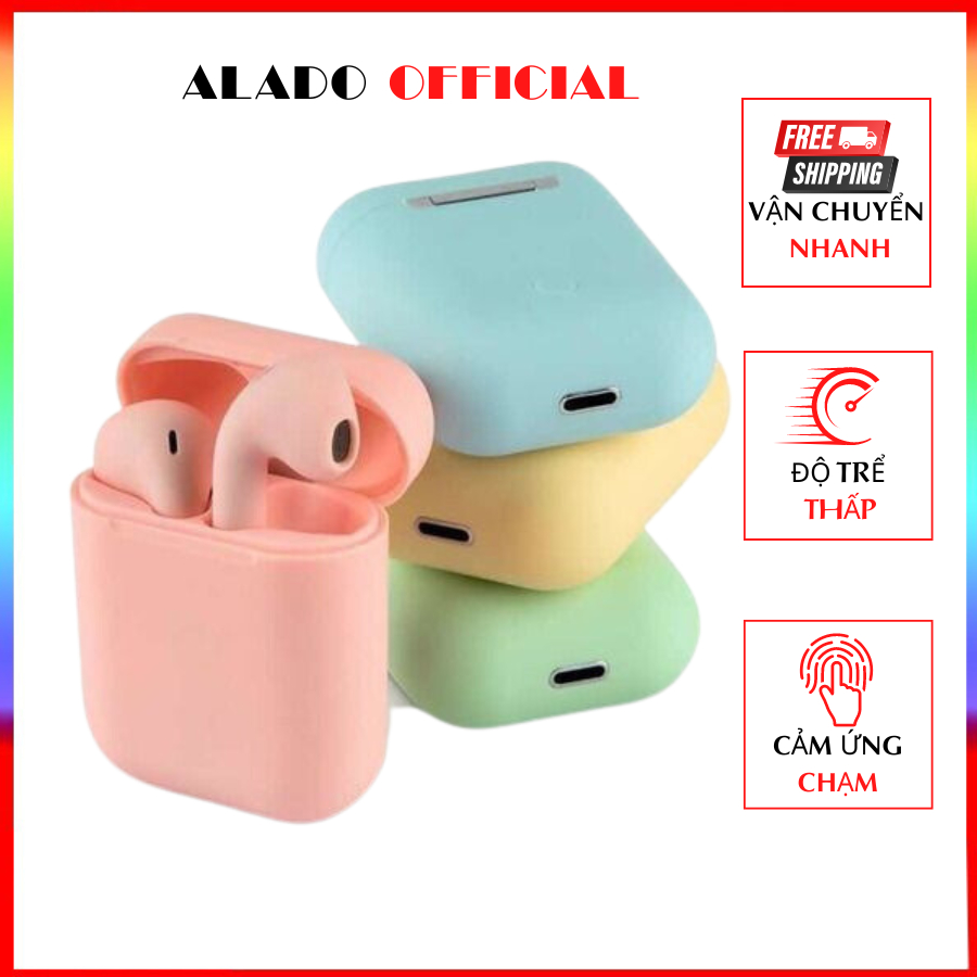Tai Nghe Bluetooth J12 TWS 5.0 Có Micro Không Dây Nghe Gọi Thanh Sống Động Kết Nối Mạnh Mẽ J12_Mau -konta_store