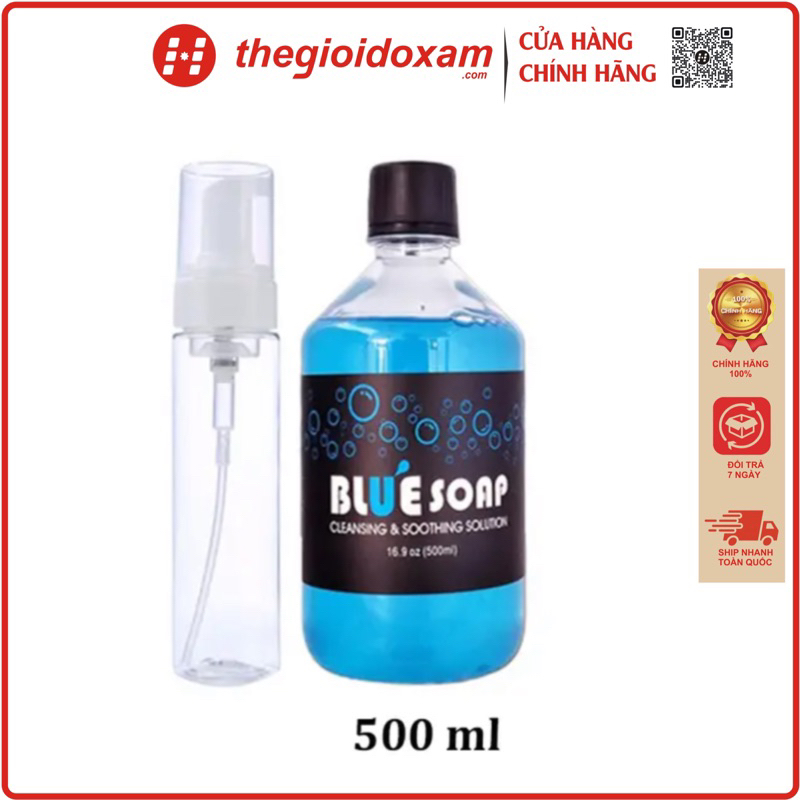 Dung dịch tạo bọt blue soap Bluesoap 500ML