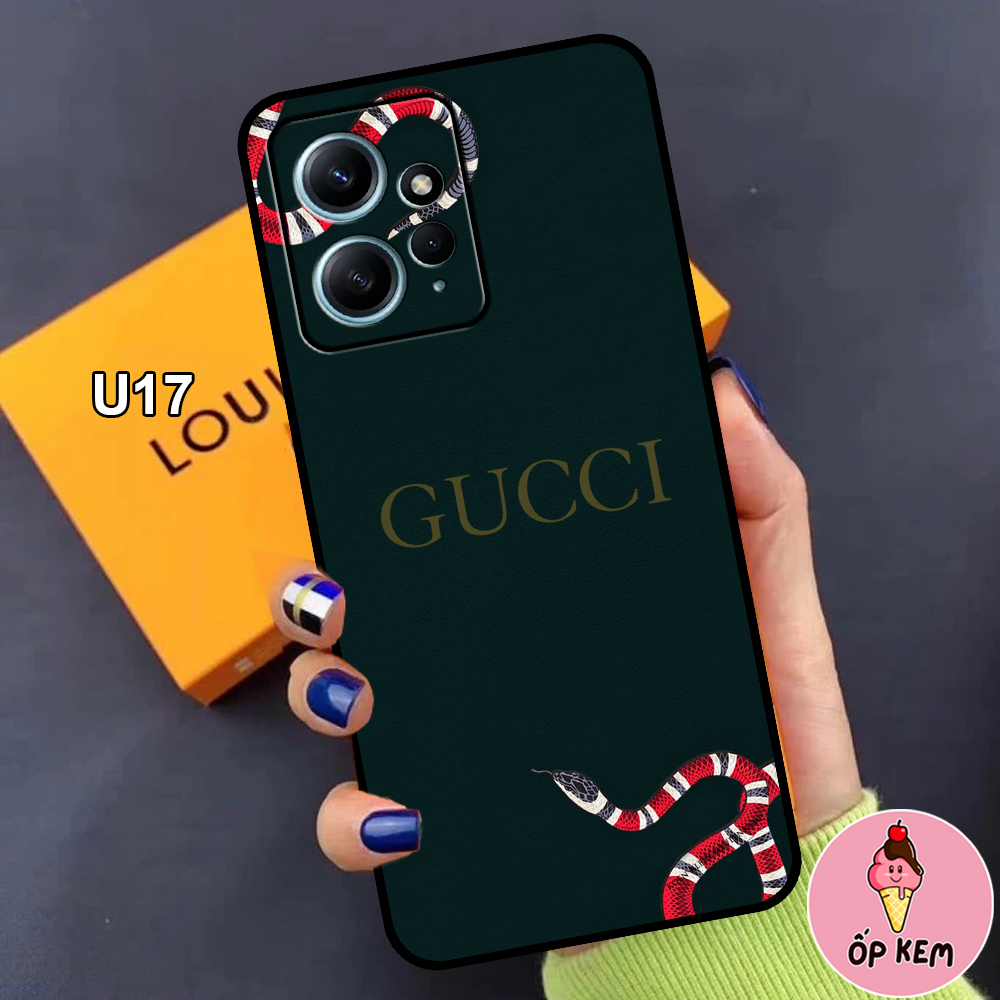 Ốp Xiaomi Redmi Note 12 4G - Redmi Note 12 5G - Redmi Note 12 Pro 5G In Hình Họa tiết thương hiệu cực hot