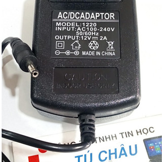 Adapter DC 12V - 0.5A (Cáp chuyển ra 3.5mm) /  12V - 2A (Đầu cắm 3.5mm / Đầu cắm 4.0mm)