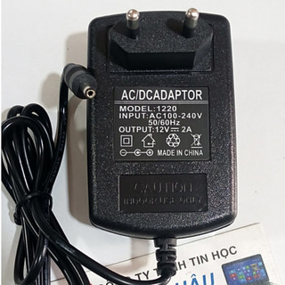 Adapter DC 12V - 0.5A (Cáp chuyển ra 3.5mm) /  12V - 2A (Đầu cắm 3.5mm / Đầu cắm 4.0mm)