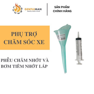 PHỄU THAY NHỚT - XI LANH BƠM NHỚT LÁP 60ML CHUYÊN DỤNG CHO XE MÁY
