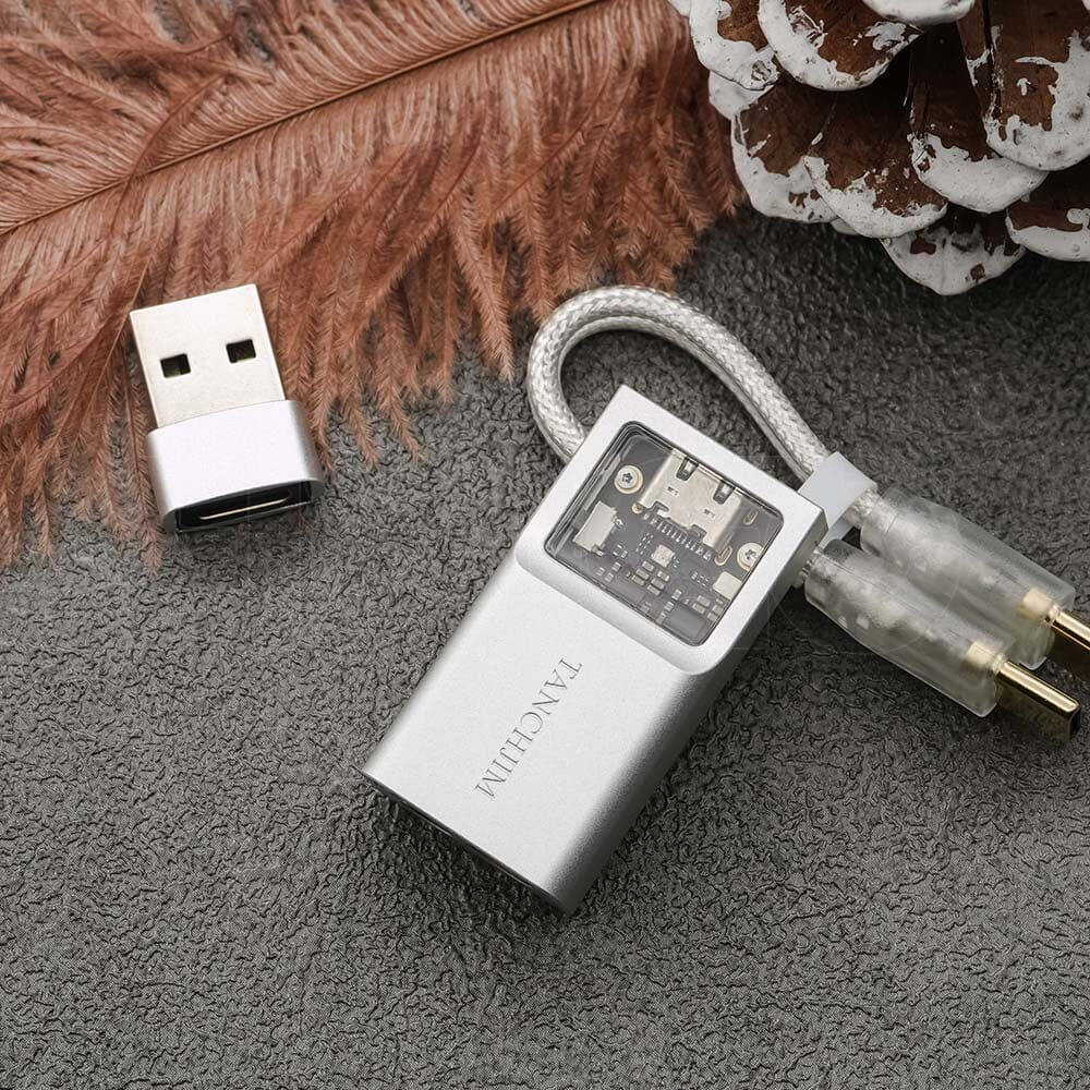 [NC] TANCHJIM SPACE Bộ giải mã với Chip Dac CS43131 | Dongle Dac Amp | SIÊU NHẸ | Công Suât Lớn