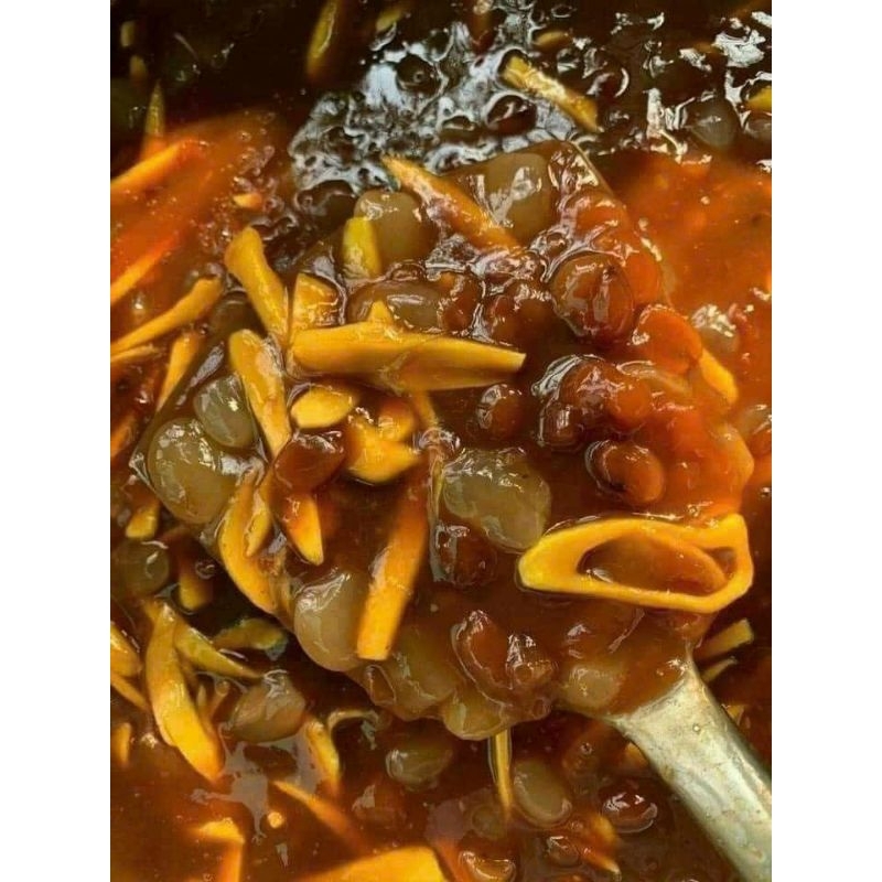 Me hạt mềm rim khóm chùm ruột hủ 1kg 80k