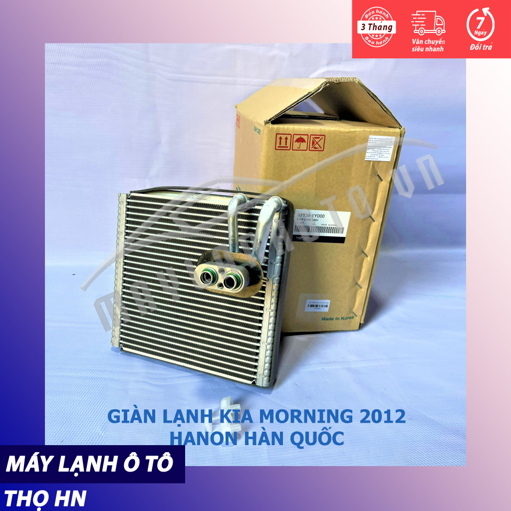 Dàn (giàn) lạnh Kia Morning 2012-2018 Hàng xịn Hàn Quốc (hàng chính hãng nhập khẩu trực tiếp)