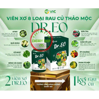 Giảm mỡ bụng viên xơ dr.eo hộp 60 viên