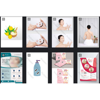 Tranh dán tường Trang spa thiết kế theo yêu cầu