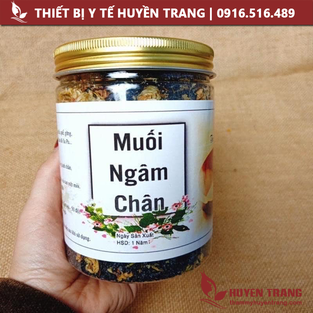 Muối Ngâm Chân Thảo Dược Hỗ Trợ Ngủ Ngon, Chăm Sóc Đôi Chân Trong Spa Đông Y