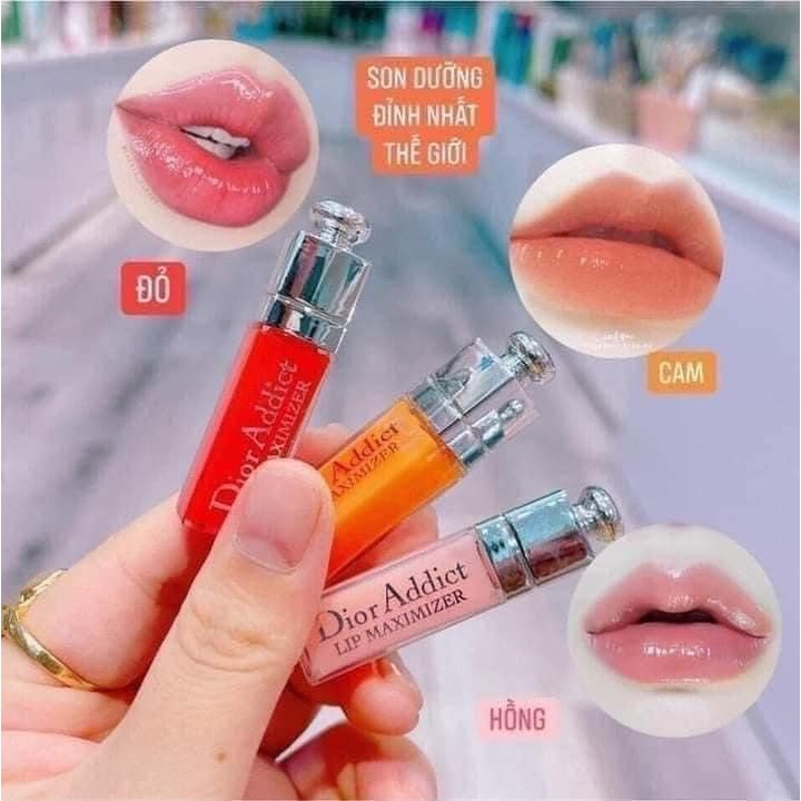 Son dưỡng Có Màu Dior Lip Maximinizer Giúp Giữ Độ Ẩm, Căng Bóng Môi_