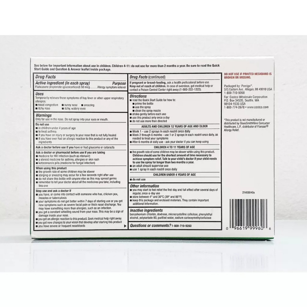 Xịt Kirkland Aller-Flo Chính Hãng Của Mỹ