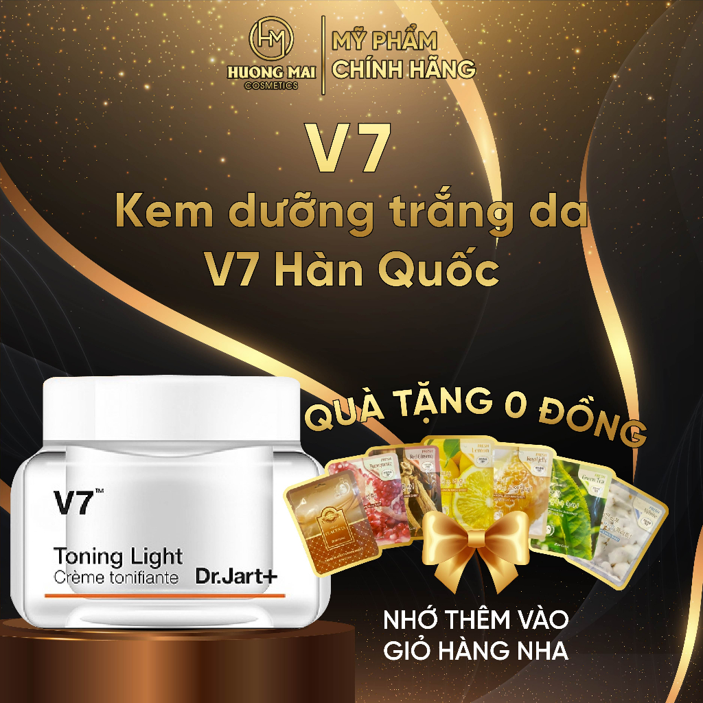 Kem dưỡng trắng da V7 Hàn Quốc