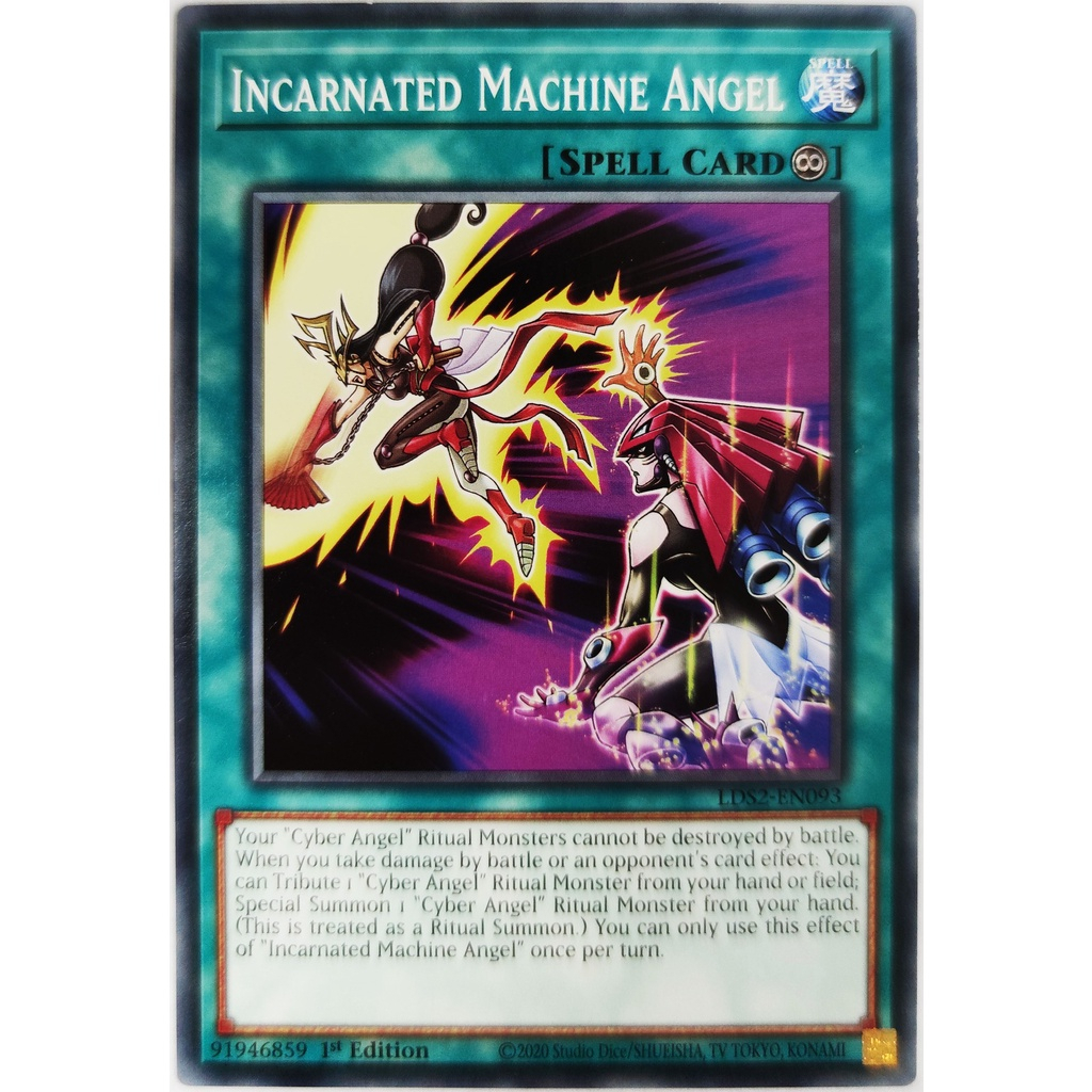 [Thẻ Yugioh] Incarnated Machine Angel |EN| Common