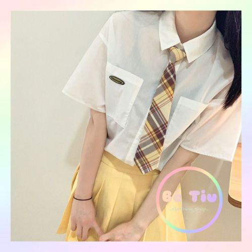 Cà Vạt Đồng Phục Nữ Cho Học Sinh Thời Trang Phong Cách Nữ Sinh Nhật Bản | Bé Tiu Clothing