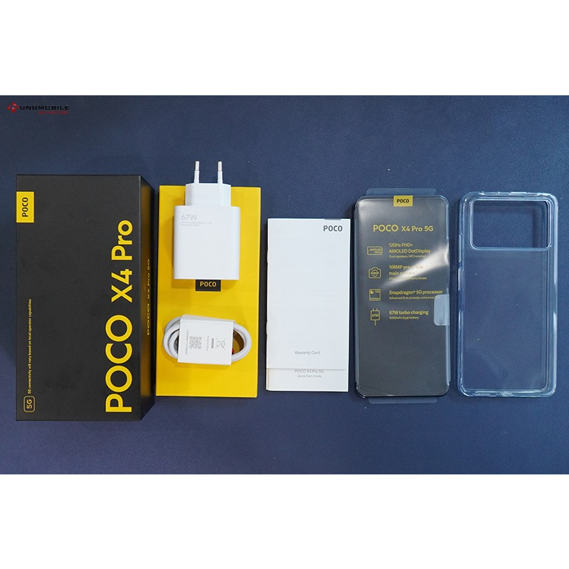 Điện thoại Xiaomi POCO X4 Pro 5G - Nguyên seal - Chính hãng, bảo hành 12 tháng , lỗi 1 đổi 1 trong 7 ngày