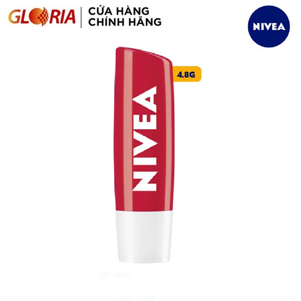 Son Dưỡng NIVEA Strawberry Shine Sắc Đỏ Dâu Tây (4.8 g) - 85083