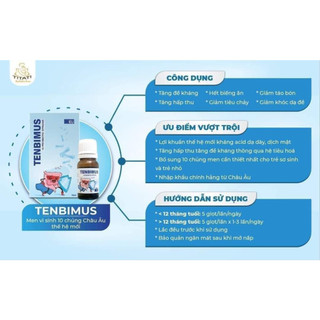 Men Vi Sinh 10 Chủng Tenbimus