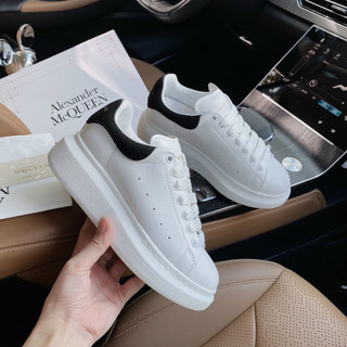 [ Free Ship ] Giày thể thao độn đế MCqueen trắng. Giày Sneaker MCqueen