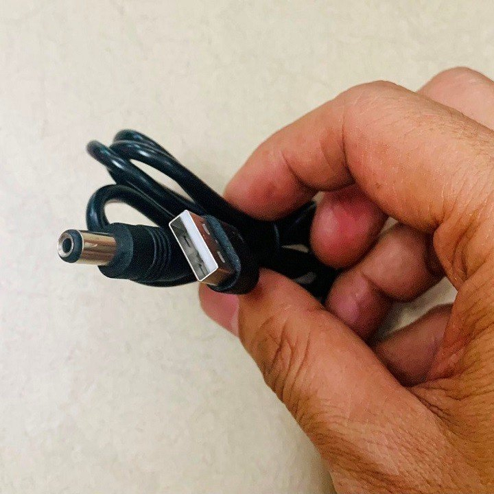 CÁP NGUỒN SẠC LOA, TIVIBOX, QUAT, ĐÈN NĂNG LƯỢNG CỔNG USB đầu 3.5*1.1mm , 5.5*2.1mm - DIY1088.1089