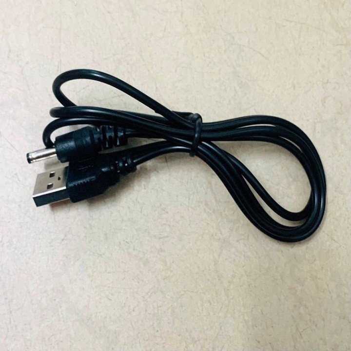 CÁP NGUỒN SẠC LOA, TIVIBOX, QUAT, ĐÈN NĂNG LƯỢNG CỔNG USB đầu 3.5*1.1mm , 5.5*2.1mm - DIY1088.1089