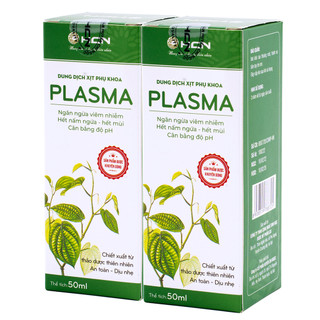 Combo 2 hộp dung dịch xịt phụ khoa plasma hcn 50ml cân bằng độ ph