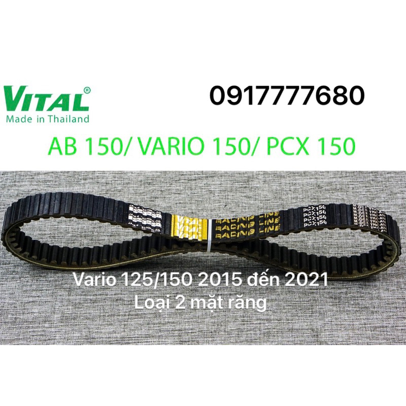 DÂY CUROA VARIO 150 2015 2016 2017 2018 2019 2020 2021 (Mã K35/K36)VITAL MADE IN THAILAND