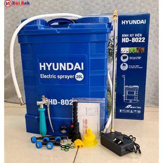Bình xịt điện phun thuốc Hyundai chính hãng chất lượng cao. Máy bơm thuốc khử khuẩn, trừ sâu, diệt côn trùng