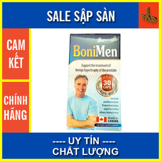 Bonimen / Boni Men 30 Viên - Hỗ trợ phì đại tuyến tiền liệt - Top1