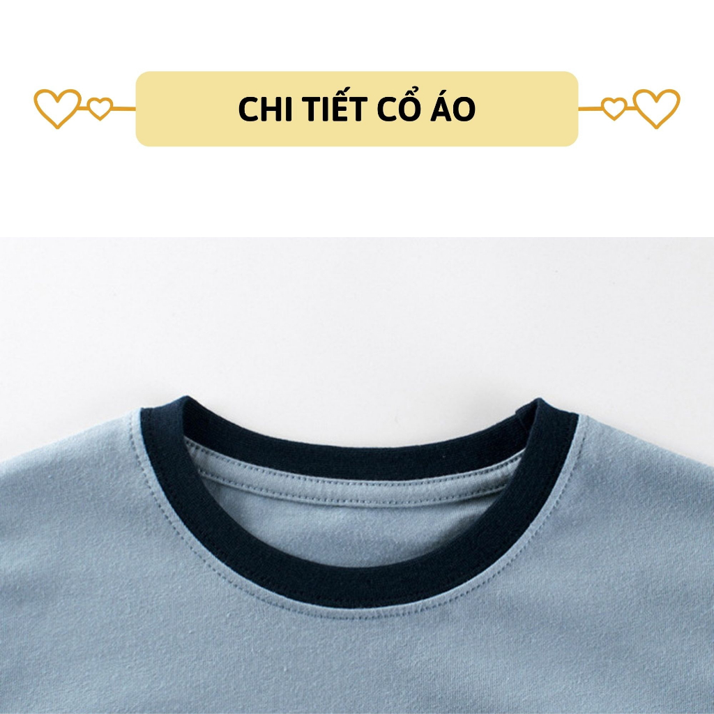 Áo thun bé trai bé gái ngắn tay size đại 27Kids cộc tshirt nam nữ cotton 180g cho trẻ từ 6-14 tuổi BSTS10