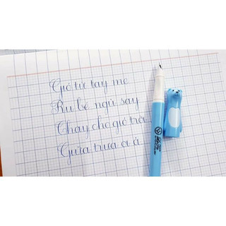 Bút gấu Leta 001 (ngòi kín, thanh đậm nhẹ)