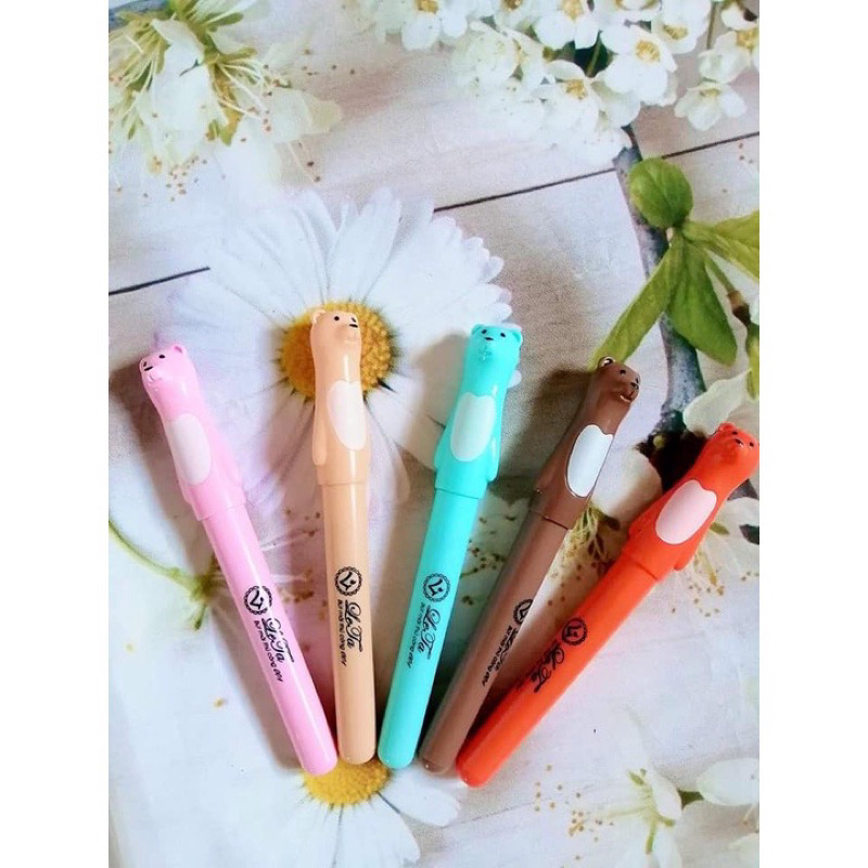 Bút gấu Leta 001 (ngòi kín, thanh đậm nhẹ)
